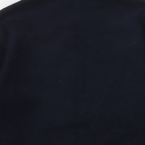 ALIBI Mens Blue Jacket Size M Zip - Zip Pockets