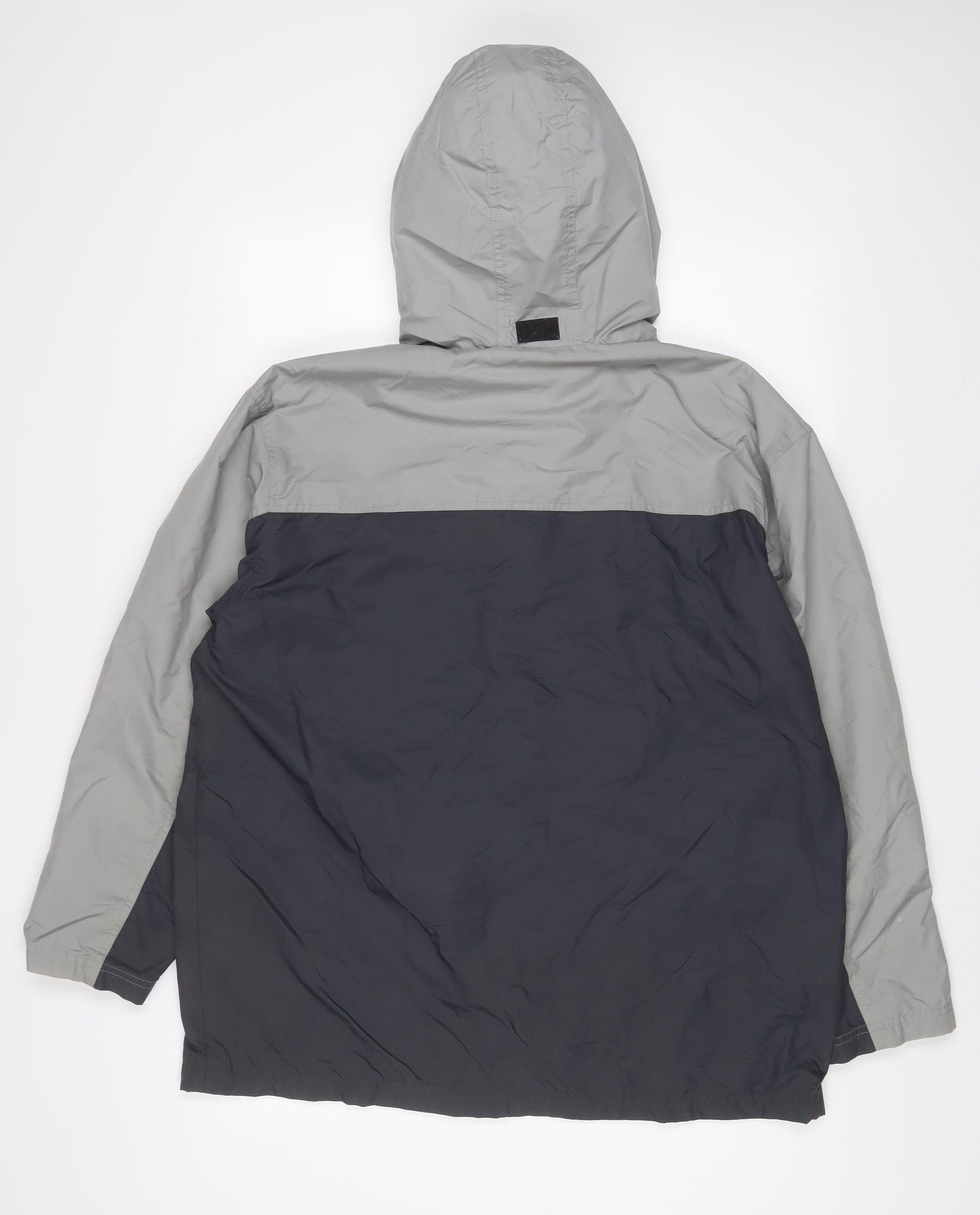 Nike Mens Grey Jacket Size M Zip - Pockets