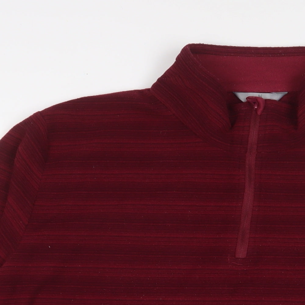 Hi Gear Womens Pink Polyester Pullover Sweatshirt Size 22 Zip