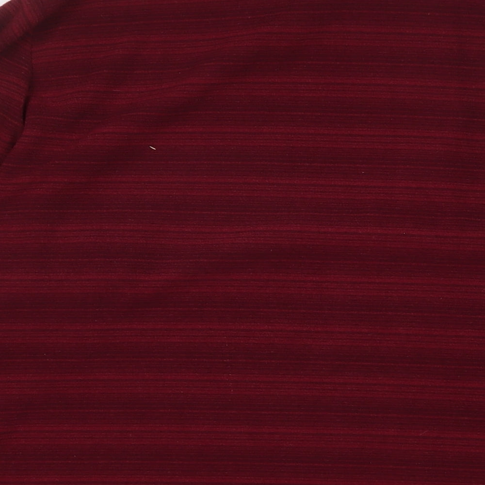 Hi Gear Womens Pink Polyester Pullover Sweatshirt Size 22 Zip