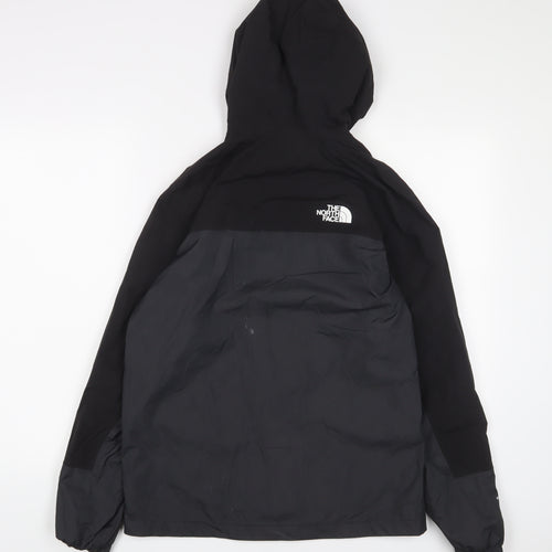 The North Face Boys Black Jacket Coat Size 14 Years Zip
