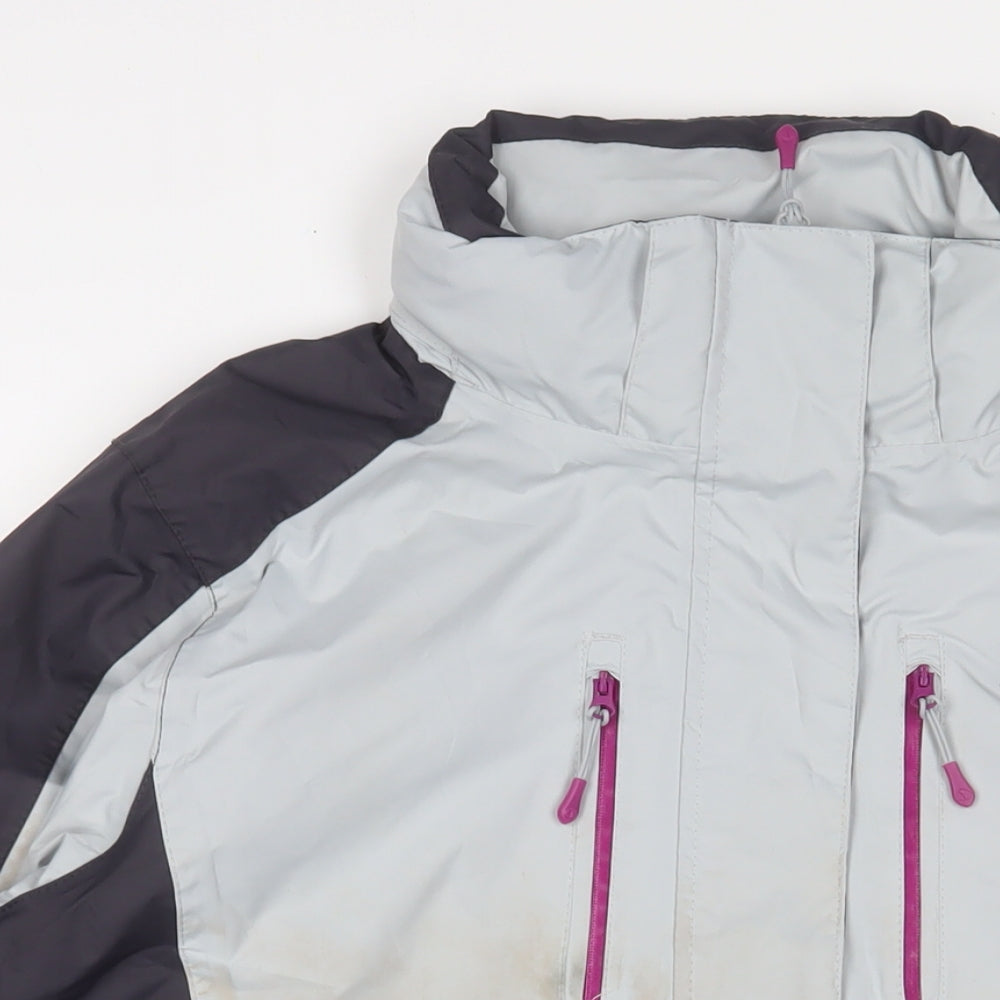 Regatta Womens Blue Jacket Coat Size 18 Zip - Zip Pockets