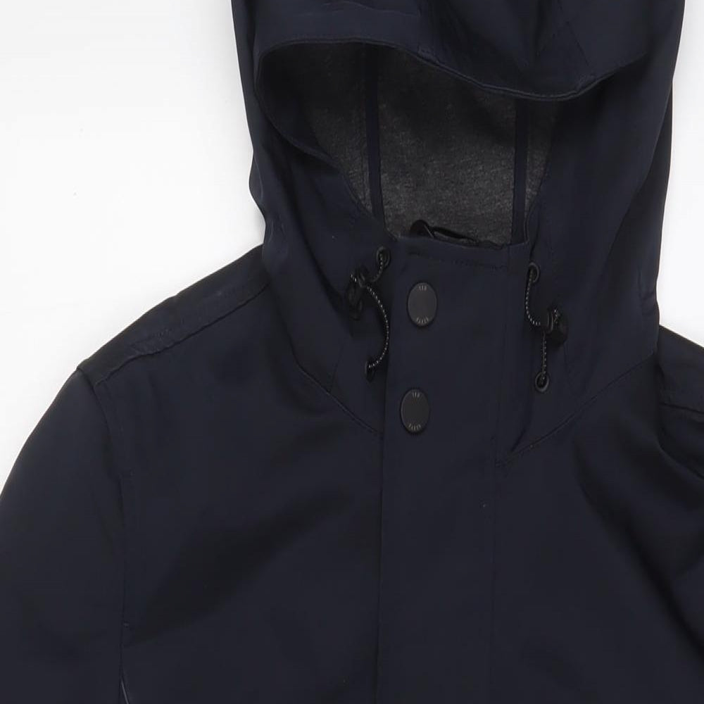 Ted Baker Womens Blue Jacket Size M Zip