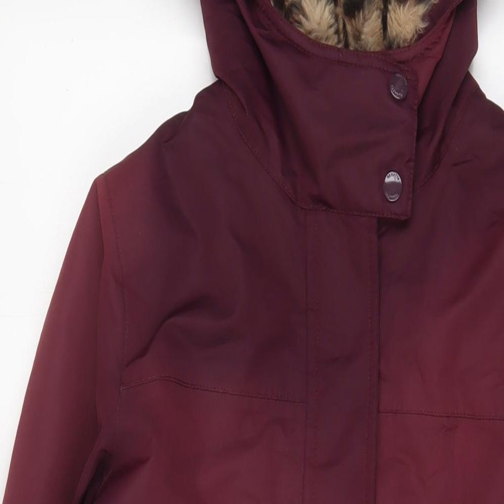 Regatta Womens Purple Jacket Coat Size 8 Zip