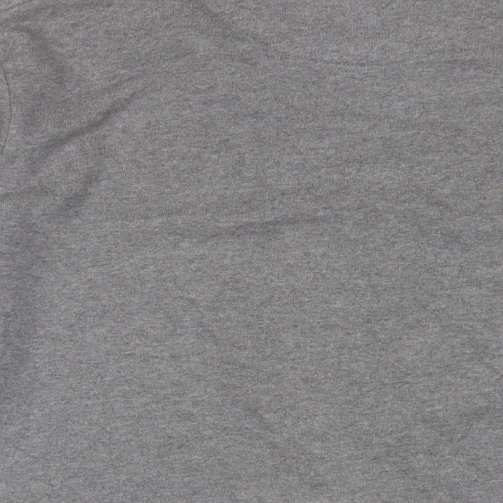 Lyle & Scott Mens Grey Cotton Pullover Sweatshirt Size M - Logo, Embroidered