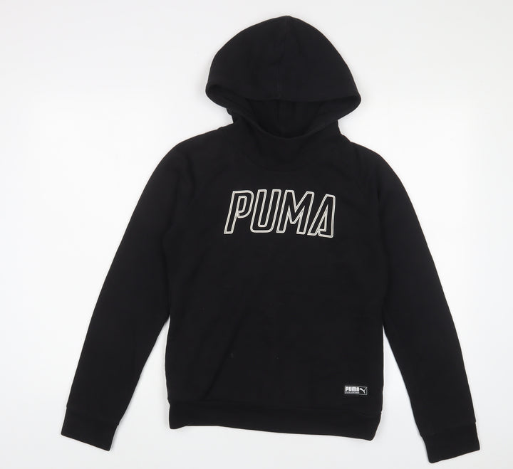 Per Una Womens Black Cotton Pullover Hoodie Size XS Pullover - Logo