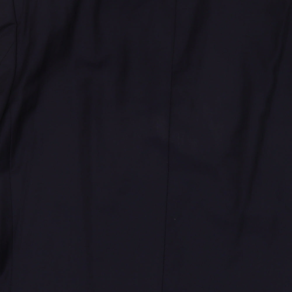 Marks and Spencer Mens Blue Wool Jacket Suit Jacket Size 44 Regular - Inside Pockets