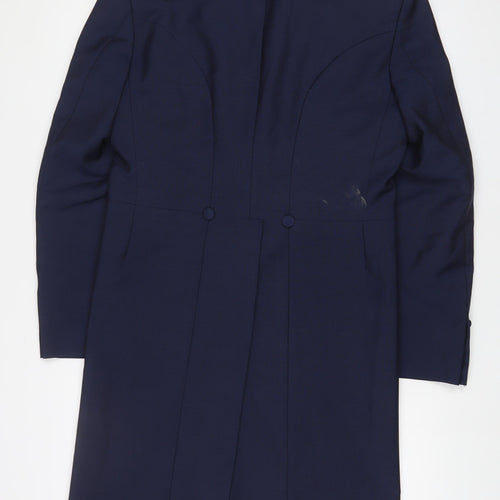 WILVORST Womens Blue Jacket Blazer Size 10 Button