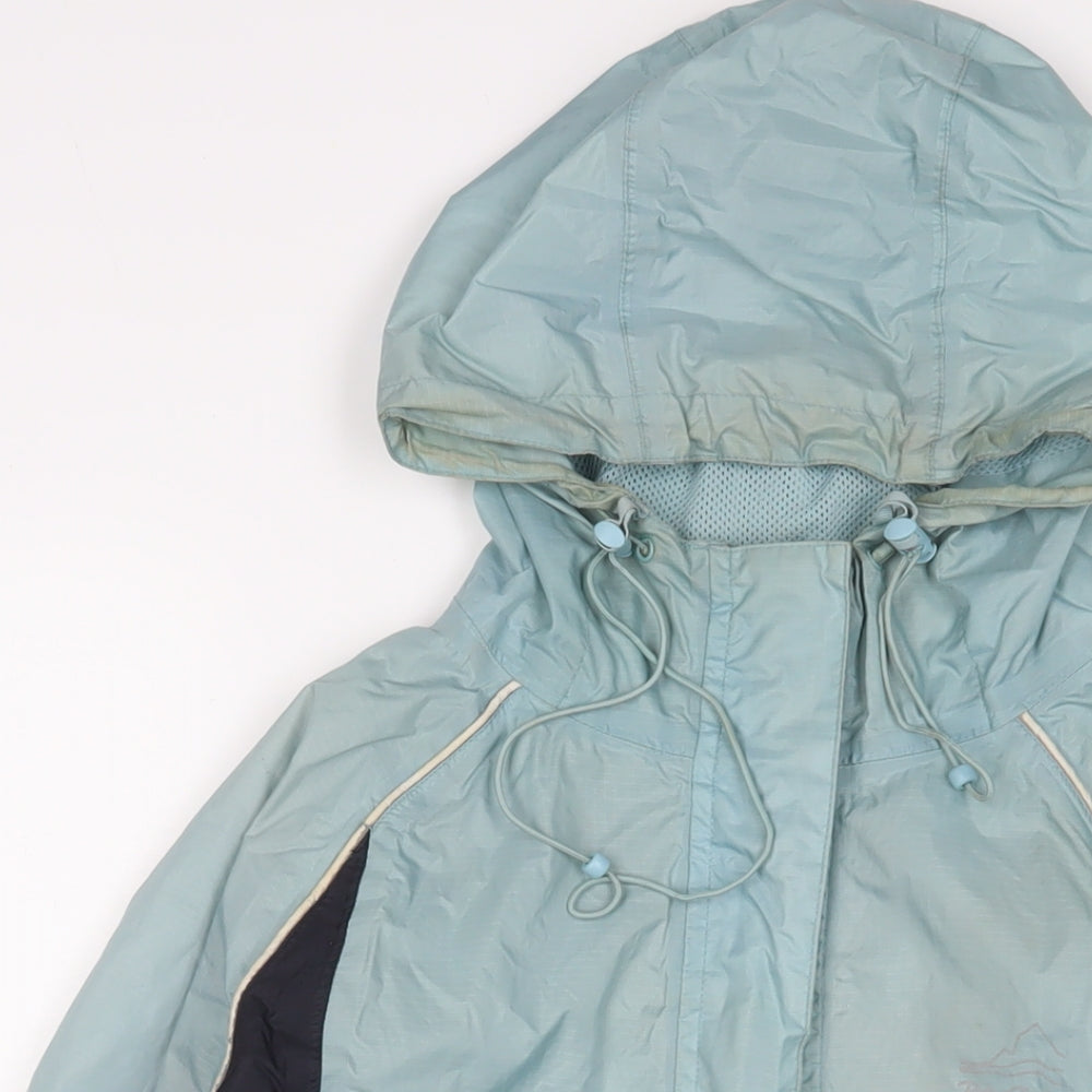 Peter Storm Womens Blue Jacket Size 12 Zip - Zip Pockets