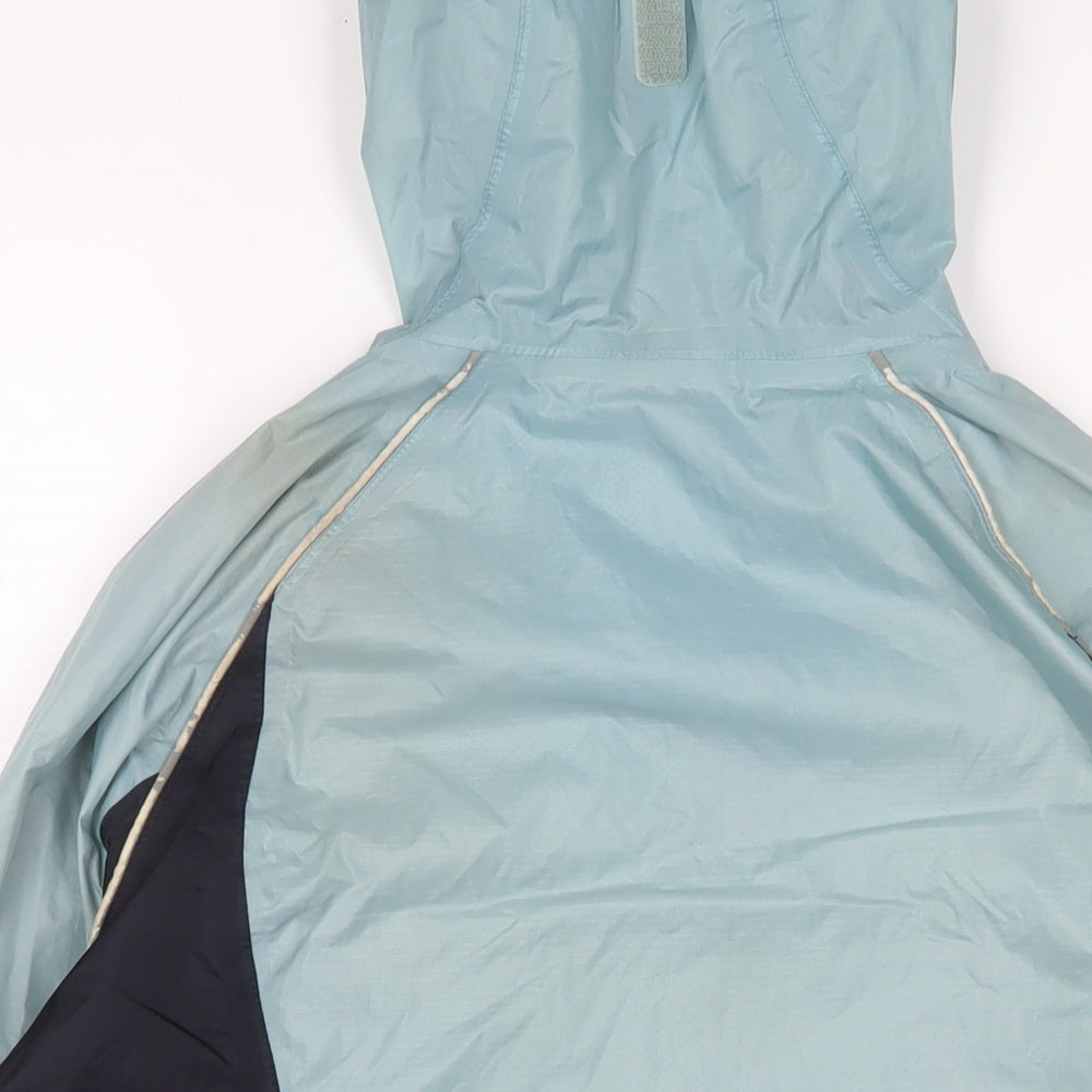 Peter Storm Womens Blue Jacket Size 12 Zip - Zip Pockets