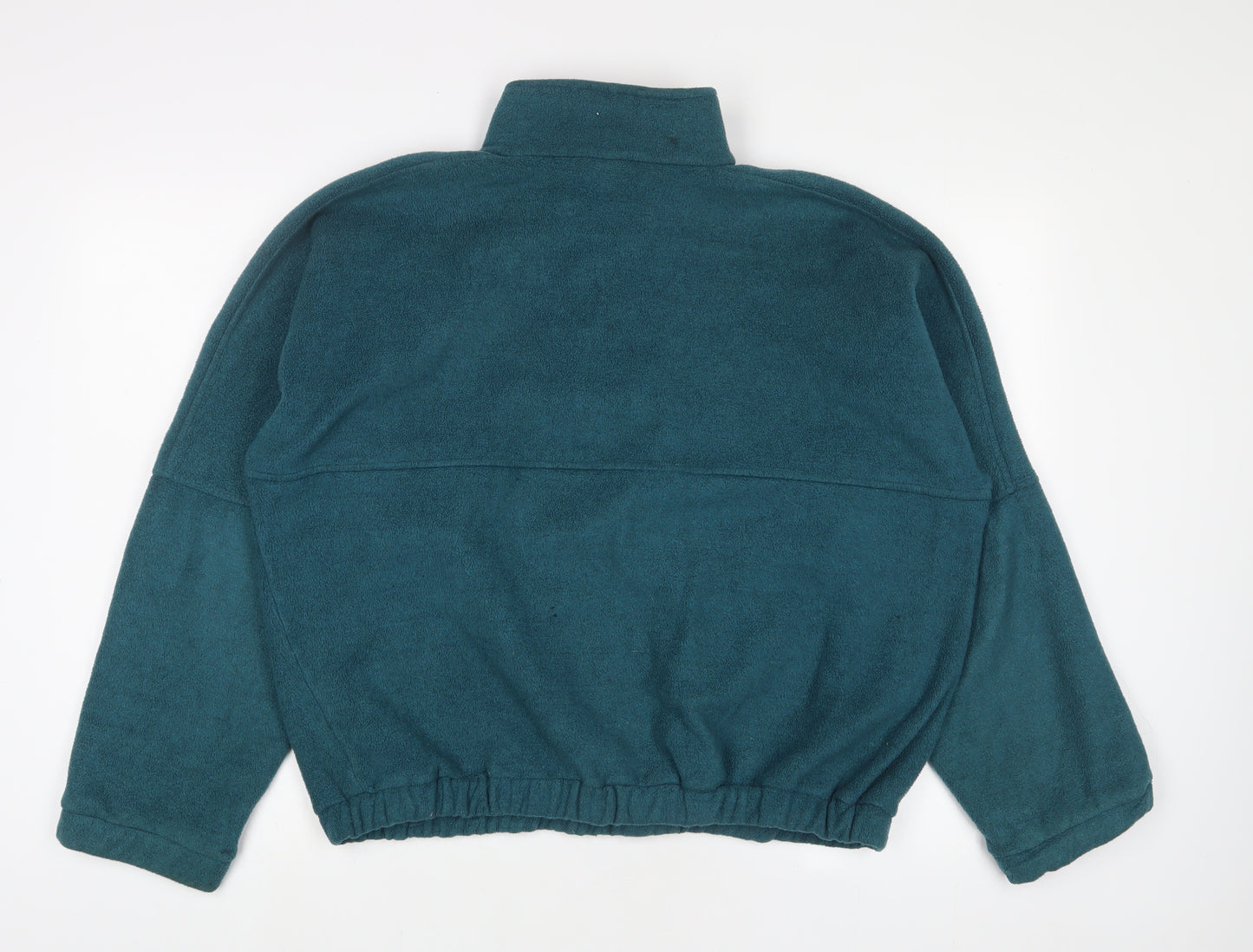 Colmar Womens Blue Polyester Pullover Sweatshirt Size XL Snap - Cropped