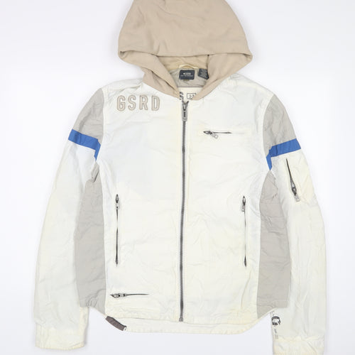 G-Star Mens Ivory Jacket Size L Zip