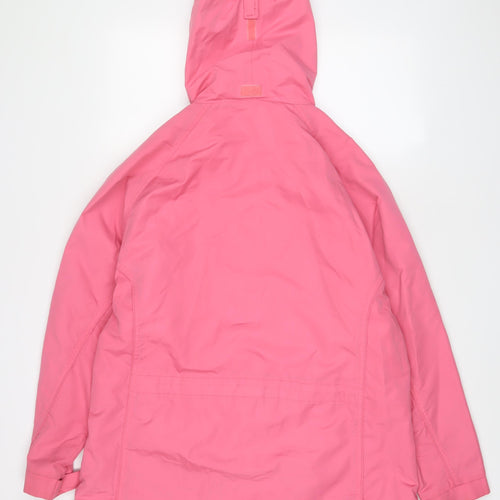 Artic Storm Womens Pink Jacket Size 20 Zip - Logo, Zip pockets