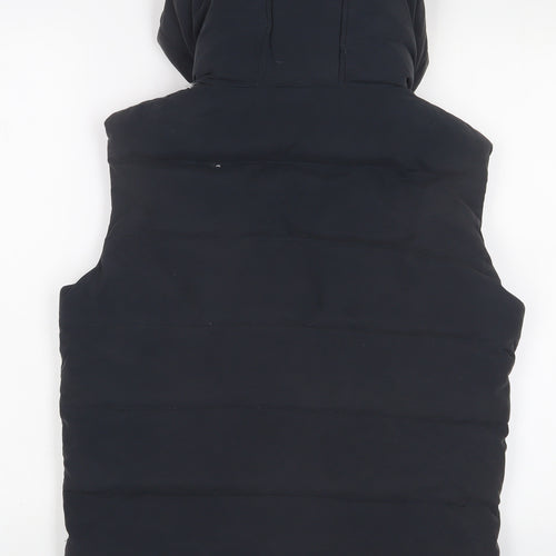 Jack Wills Mens Blue Gilet Jacket Size S Zip