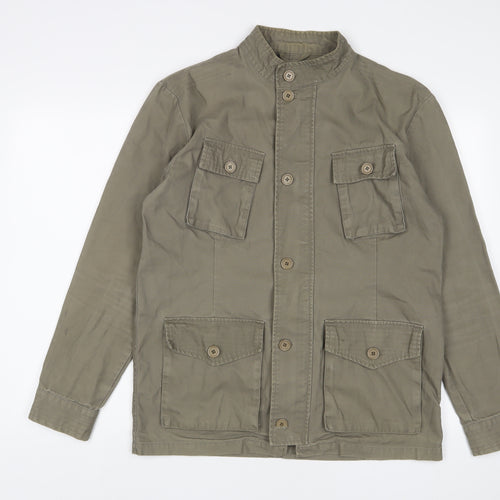 Simon Clark Mens Green Jacket Size S Zip