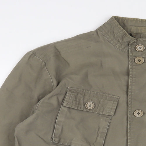 Simon Clark Mens Green Jacket Size S Zip