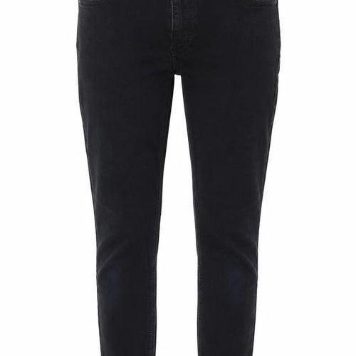 Topshop Womens Black Cotton Skinny Jeans Size 28 in L28 in Regular Zip