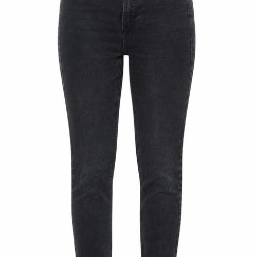 H&M Womens Black Cotton Jegging Jeans Size S L26 in Regular Zip