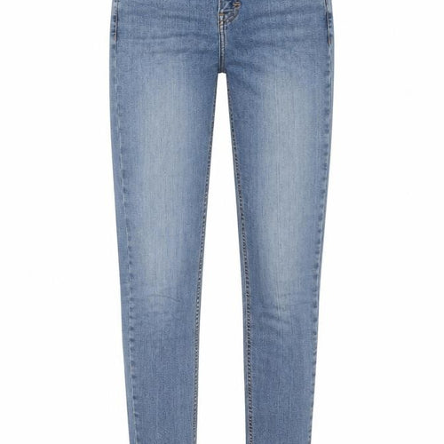 Topshop Womens Blue Cotton Skinny Jeans Size 26 in L32 in Regular Zip