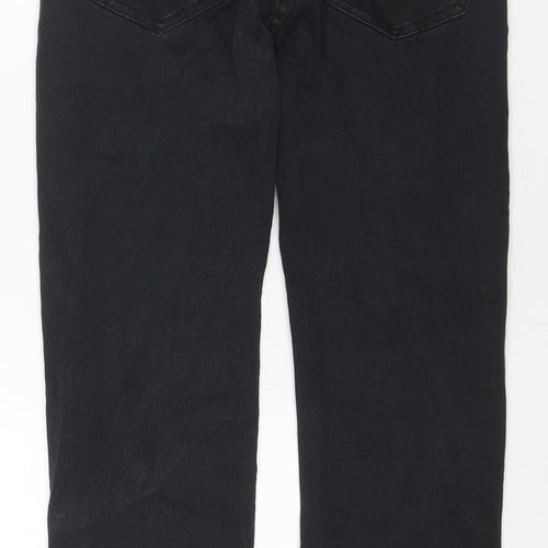 Cavan Mens Blue Polyester Blend Straight Jeans Size 30 in L30 in Regular Zip