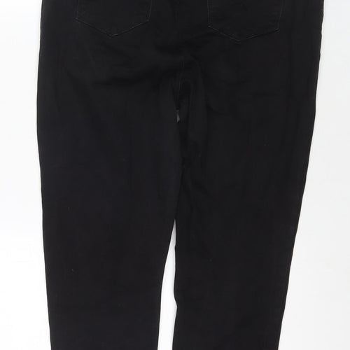 Denim & Co. Womens Black Cotton Skinny Jeans Size 20 L23 in Regular Zip
