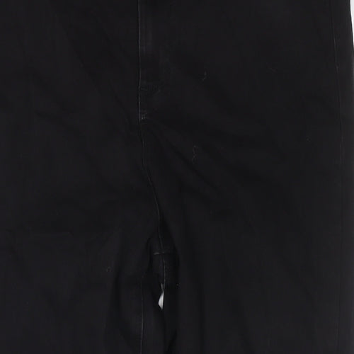 Denim & Co. Womens Black Cotton Skinny Jeans Size 20 L23 in Regular Zip