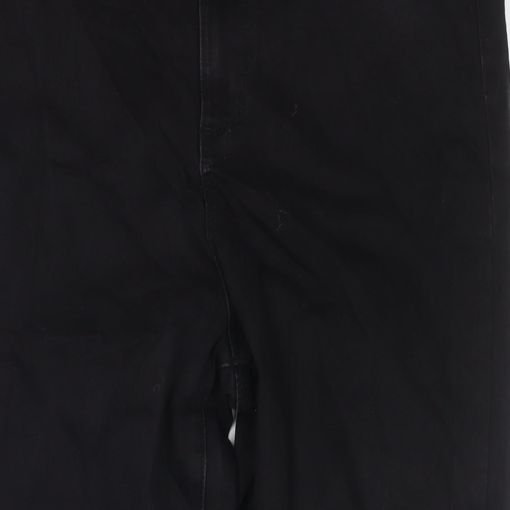Denim & Co. Womens Black Cotton Skinny Jeans Size 20 L23 in Regular Zip