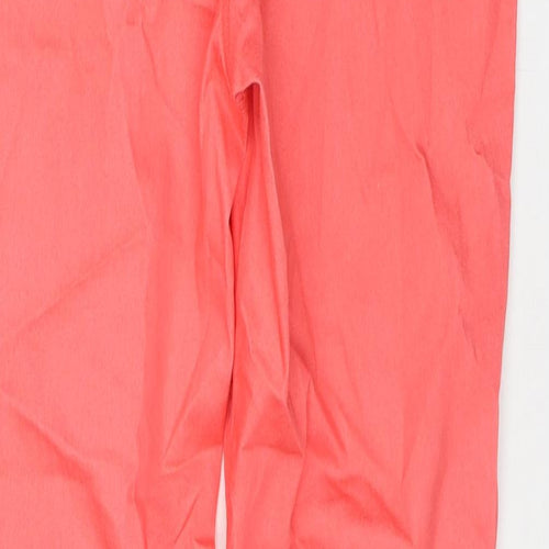 Dunnes Stores Womens Red Cotton Jegging Jeans Size 18 L28 in Regular