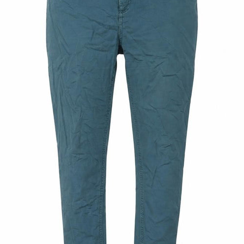 Marks and Spencer Womens Blue Polyester Blend Straight Jeans Size 32 in L29 in Regular Zip