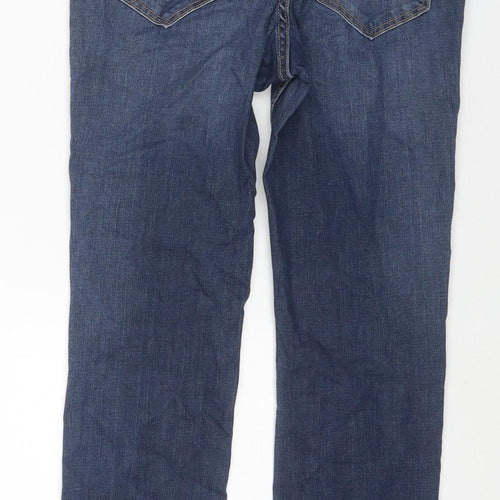 Divided by H&M Womens Blue Cotton Skinny Jeans Size 8 L30 in Regular