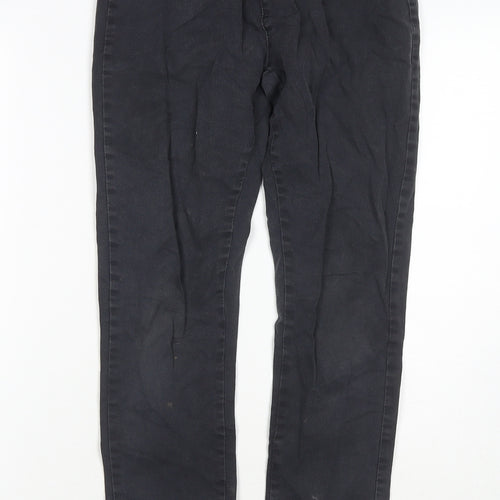 Bm Design Womens Black Cotton Jegging Jeans Size L L24 in Regular