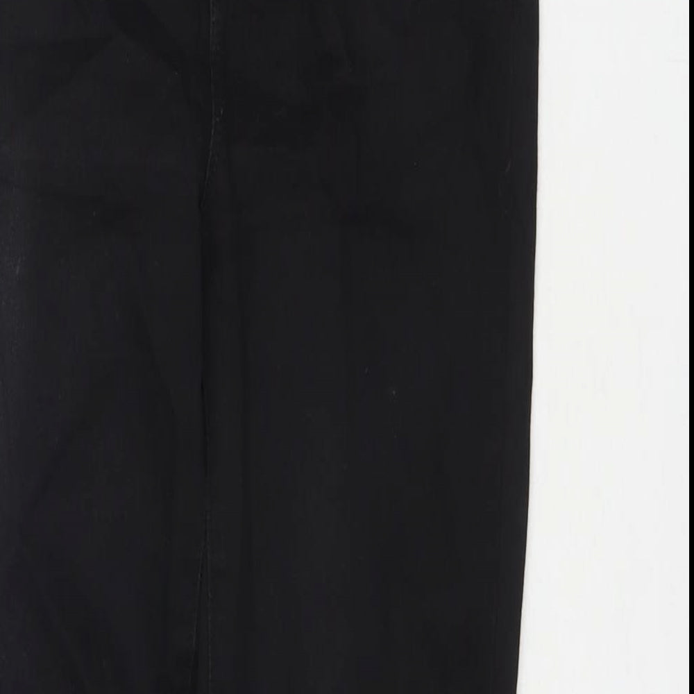 J Brand Womens Black Cotton Skinny Jeans Size 28 in L30 in Regular Zip