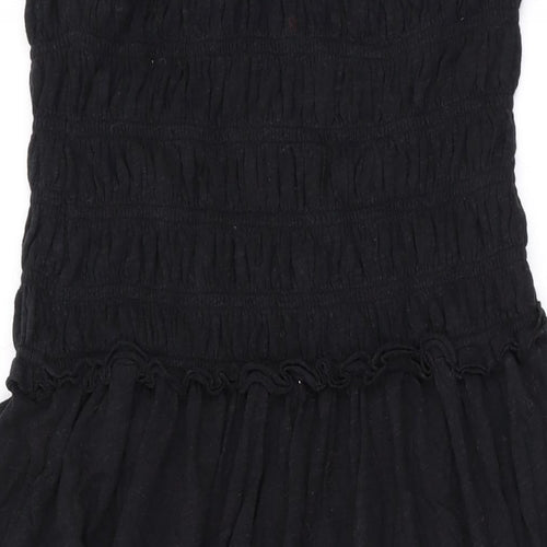 FP Beach Womens Black Polyester Cover Up Size XS