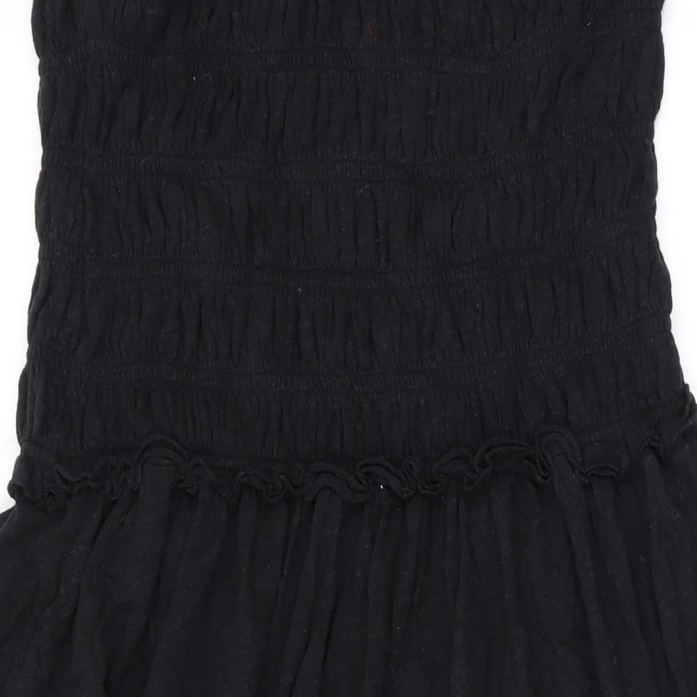 FP Beach Womens Black Polyester Cover Up Size XS