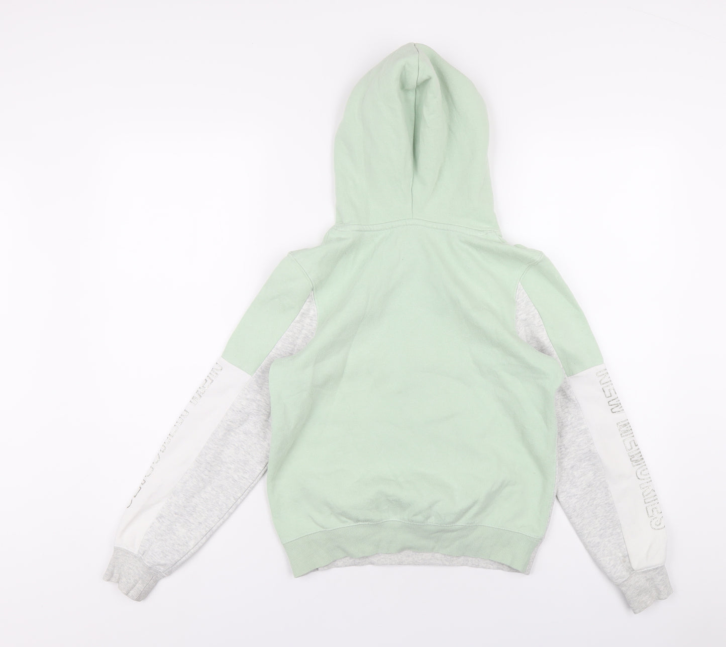 H&M Girls Multicoloured Cotton Pullover Hoodie Size 11-12 Years Pullover