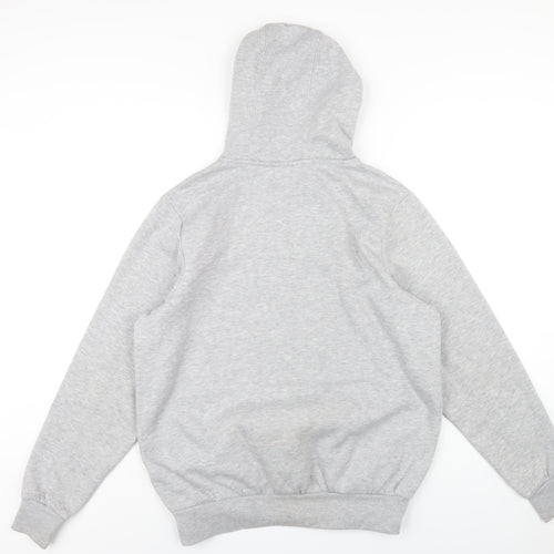 Slazenger Womens Grey Polyester Pullover Hoodie Size S Pullover