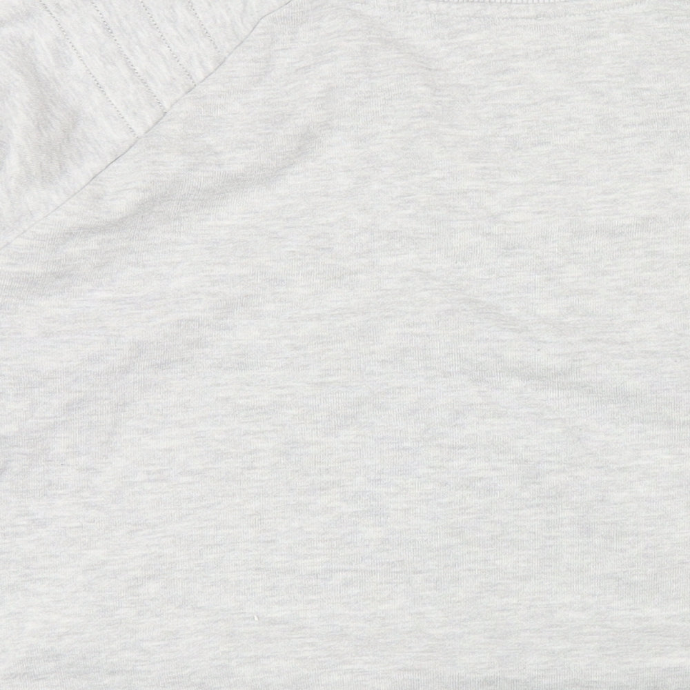 Hush Womens Grey Cotton Pullover Sweatshirt Size M Pullover