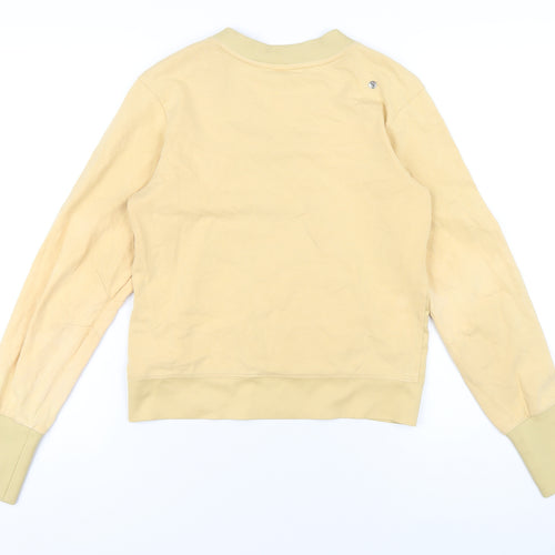 PUMA Womens Beige Polyester Pullover Sweatshirt Size XS Pullover