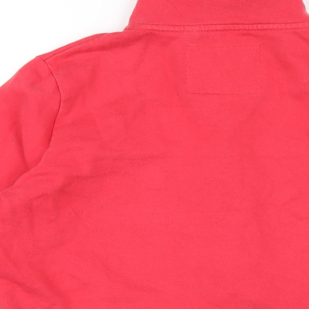 NEXT Womens Pink Cotton Full Zip Sweatshirt Size S Zip