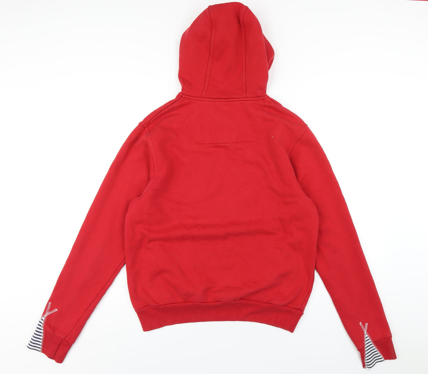 Gio-Goi Womens Red Cotton Pullover Hoodie Size M Pullover