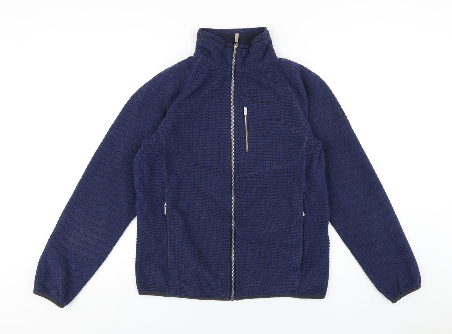 Craghoppers Womens Blue Polyester Full Zip Sweatshirt Size S Zip