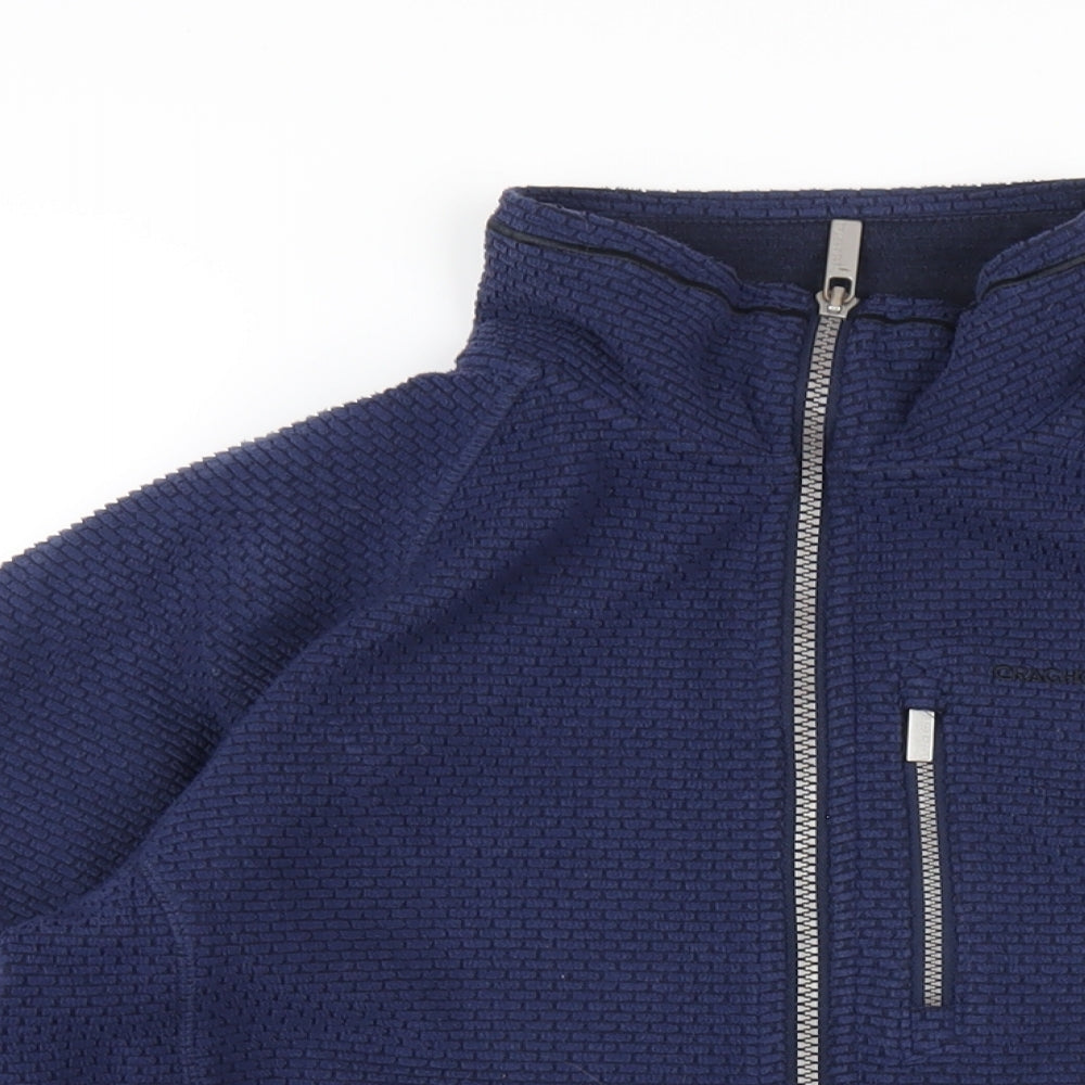 Craghoppers Womens Blue Polyester Full Zip Sweatshirt Size S Zip
