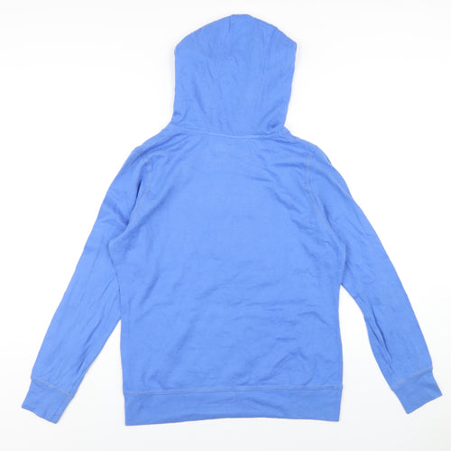 NFL Womens Blue Cotton Pullover Hoodie Size M Pullover - Lions Football