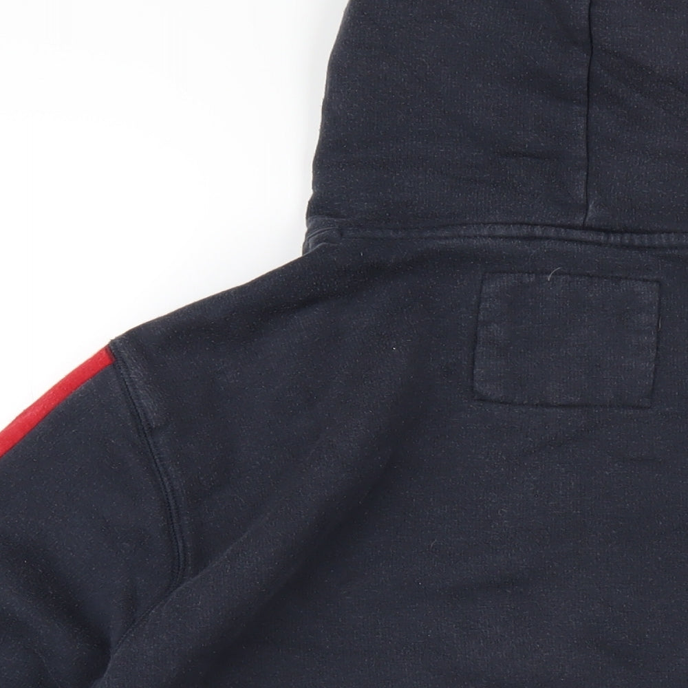 Jack Wills Mens Blue Cotton Pullover Hoodie Size M