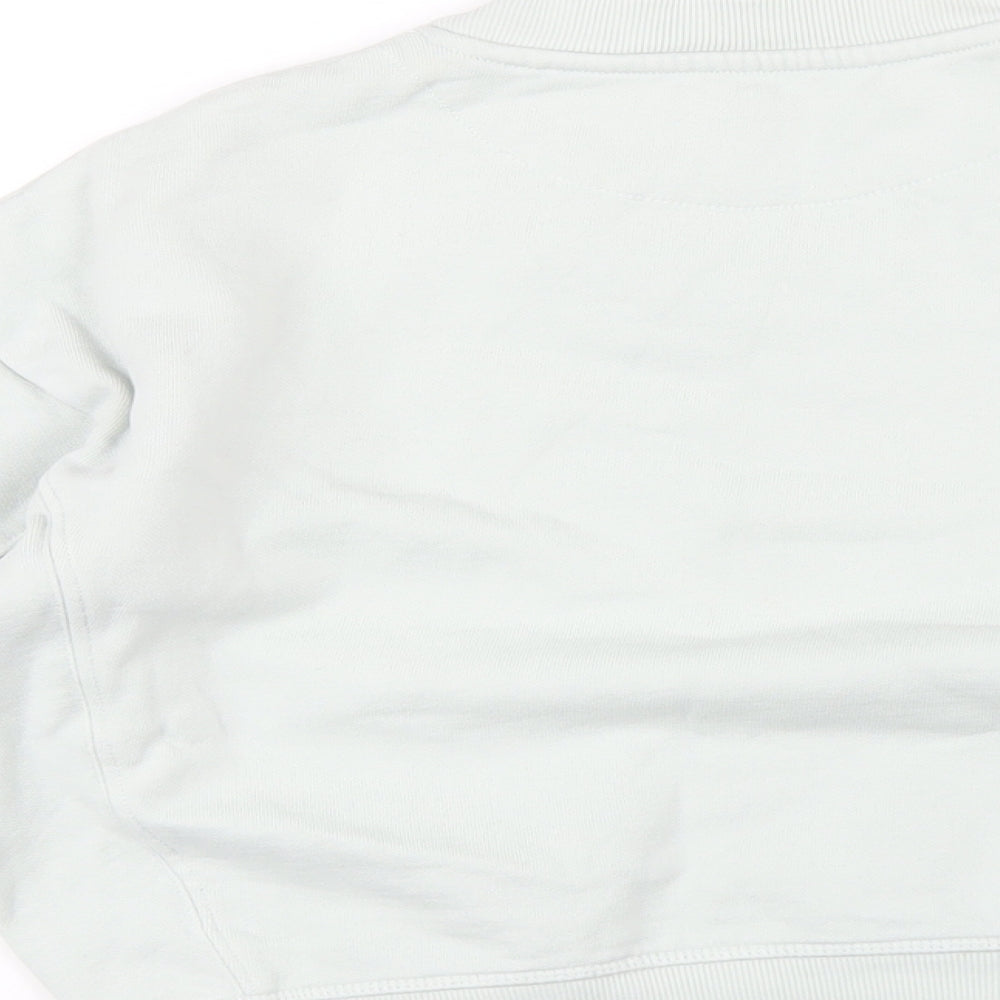 John Lewis Boys Green Cotton Pullover Sweatshirt Size 6 Years Pullover