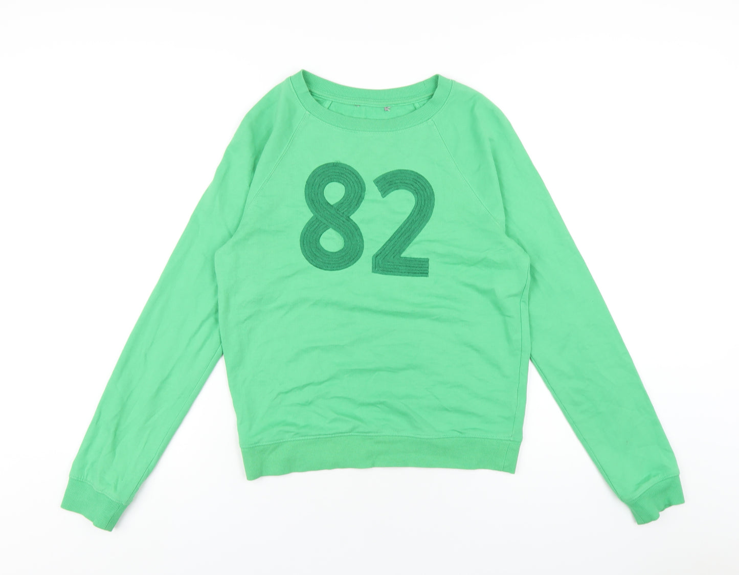 NEXT Womens Green Cotton Pullover Sweatshirt Size XS Pullover