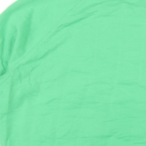 NEXT Womens Green Cotton Pullover Sweatshirt Size XS Pullover