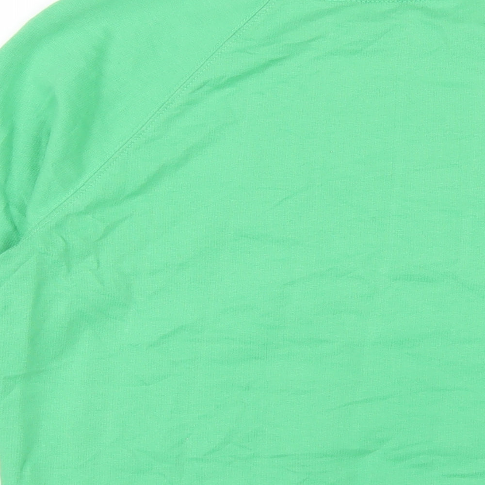 NEXT Womens Green Cotton Pullover Sweatshirt Size XS Pullover