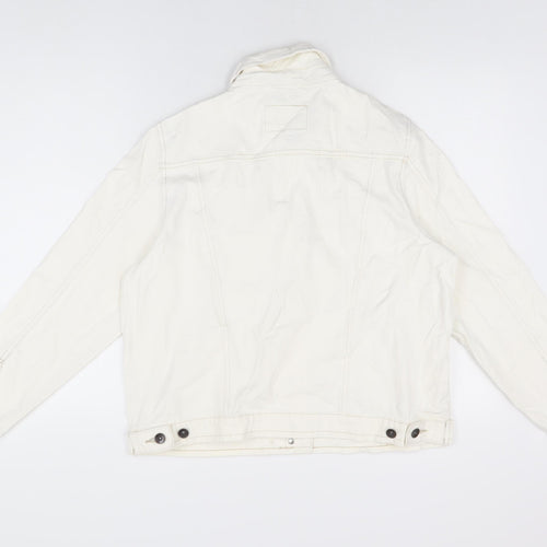 Marks and Spencer Womens Ivory Jacket Size 14 Button