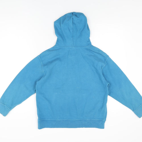 Gap Boys Blue Polyester Pullover Hoodie Size M Pullover